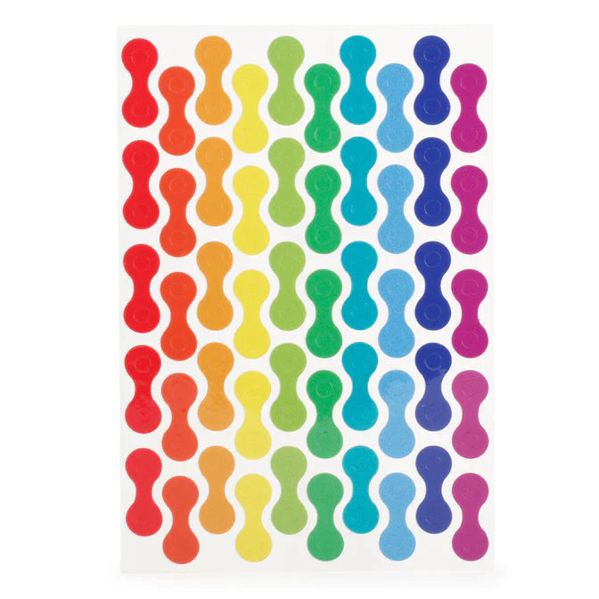 Rainbowchain Reflect Bike stickers