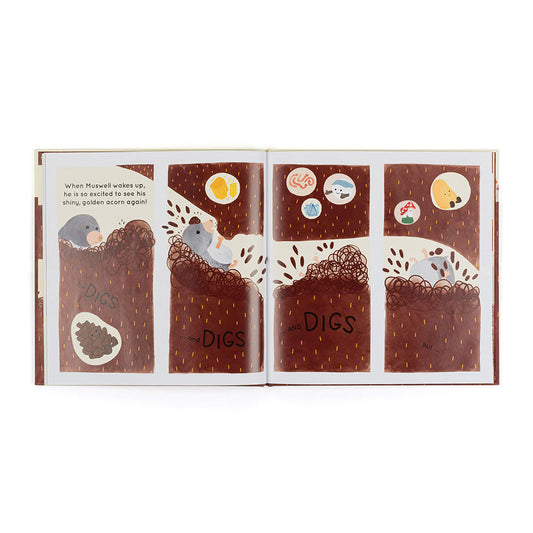 Jellycat Muswell Mole and the Buried Treasure