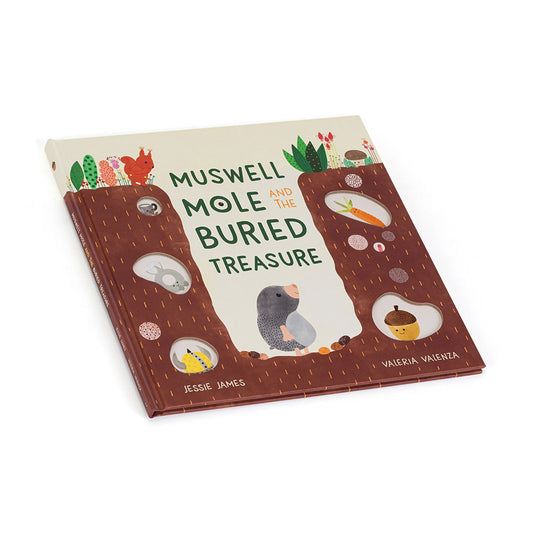 Jellycat Muswell Mole and the Buried Treasure