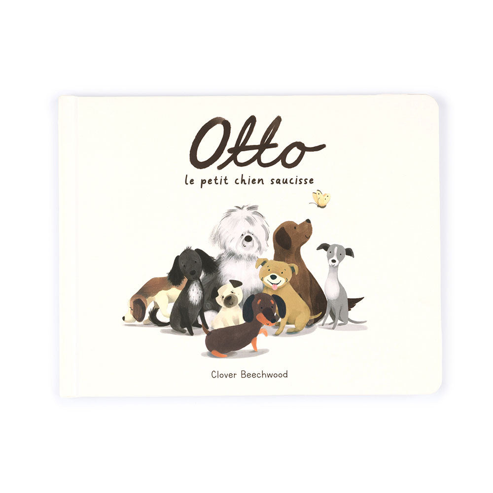 Jellycat Otto Le Petit Chien Saucisse Livre