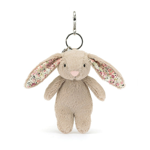 Jellycat Blossom Beige Bunny Bag Charm - Front & Company: Gift Store