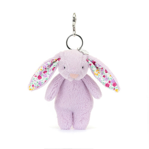 Jellycat Blossom Jasmine Bunny Bag Charm - Front & Company: Gift Store