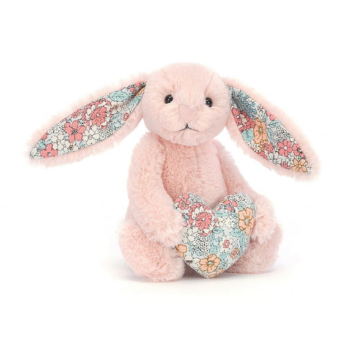 Jellycat Blosom Heart Blush Bunny - Front & Company: Gift Store