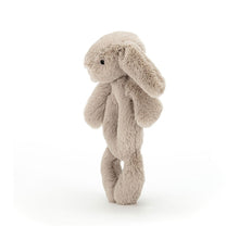 Load image into Gallery viewer, Jellycat Bashful Beige Bunny Ring Rattle (Recycled Fibers)
