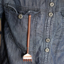 Load image into Gallery viewer, Copper Back Scratcher
