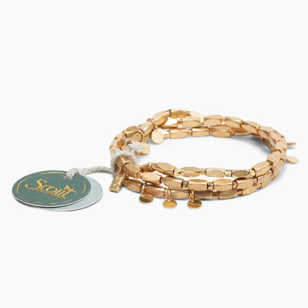 Metal Wrap Iconic Disc/Gold