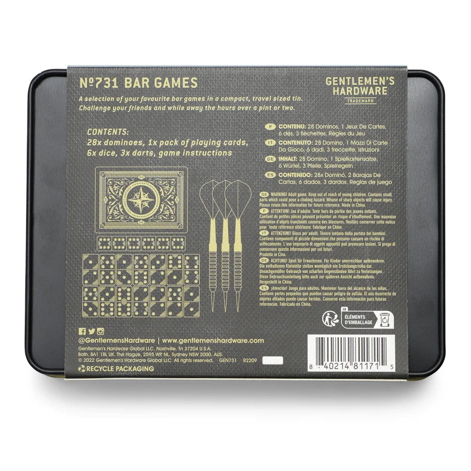 Bar Games In Tin