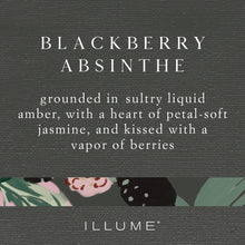 Load image into Gallery viewer, Illume Blackberry Absinthe Matte Ceramic Candle
