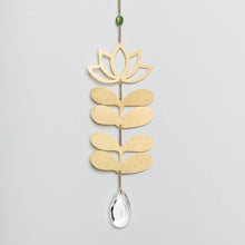 Load image into Gallery viewer, Scout Curated Wears Brass, Semi Precious Gemstones and Cyrstal Suncatchers
