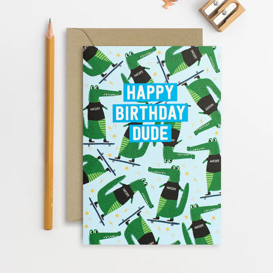 Bday Dude Card