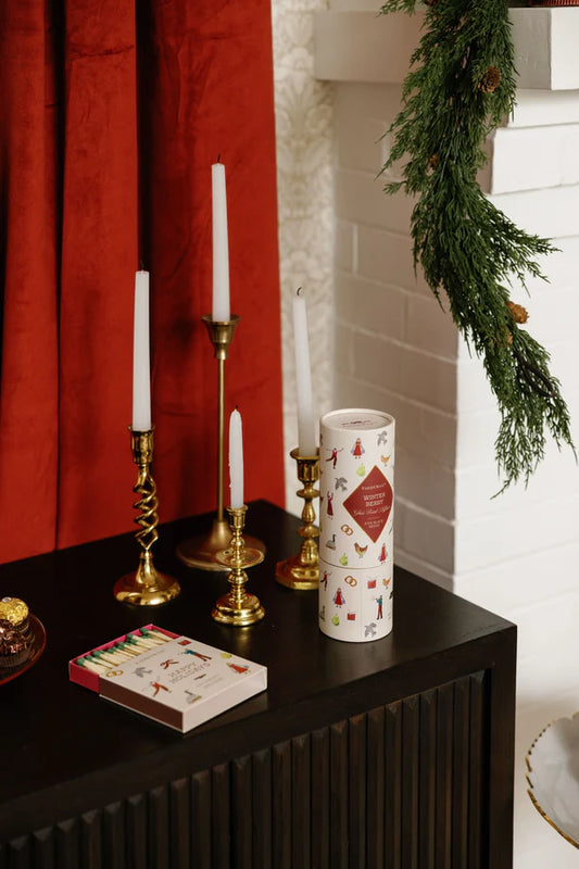 Holiday Jumbo Boxed Safety Matches - 12 Days of Christmas