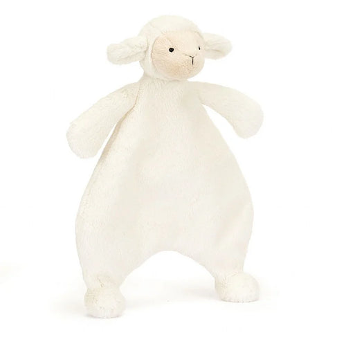 Jellycat Bashful Lamb Comforter (Recycled Fibers) - Front & Company: Gift Store