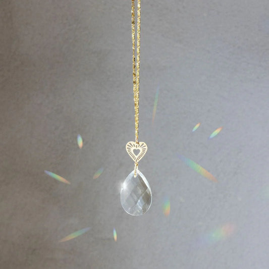 Pocket Suncatcher - Radiating Heart
