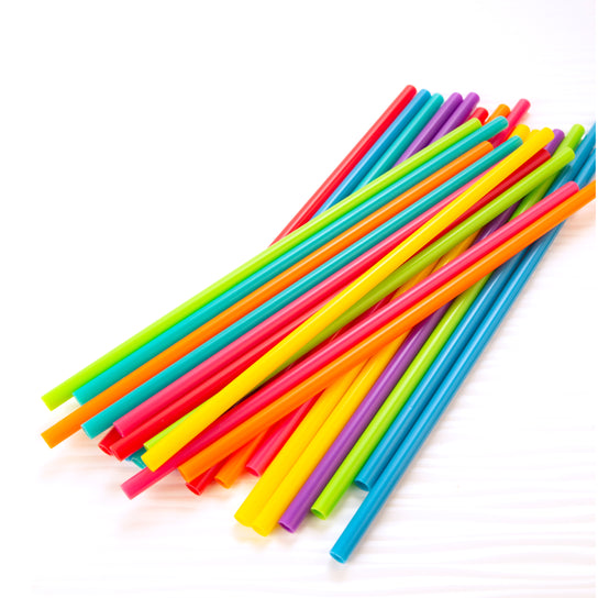 11 Inch Bright Color Reusable Stra