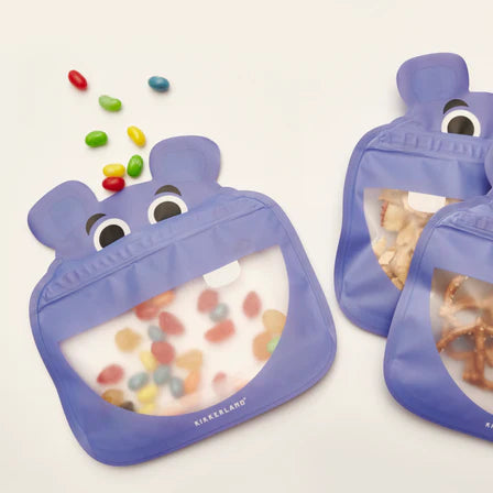 Hippo Zipper Bag S/3