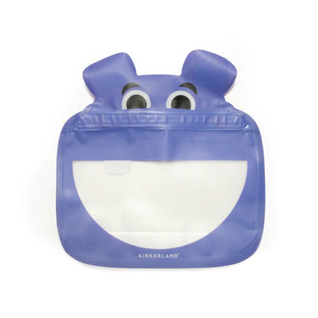 Hippo Zipper Bag S/3
