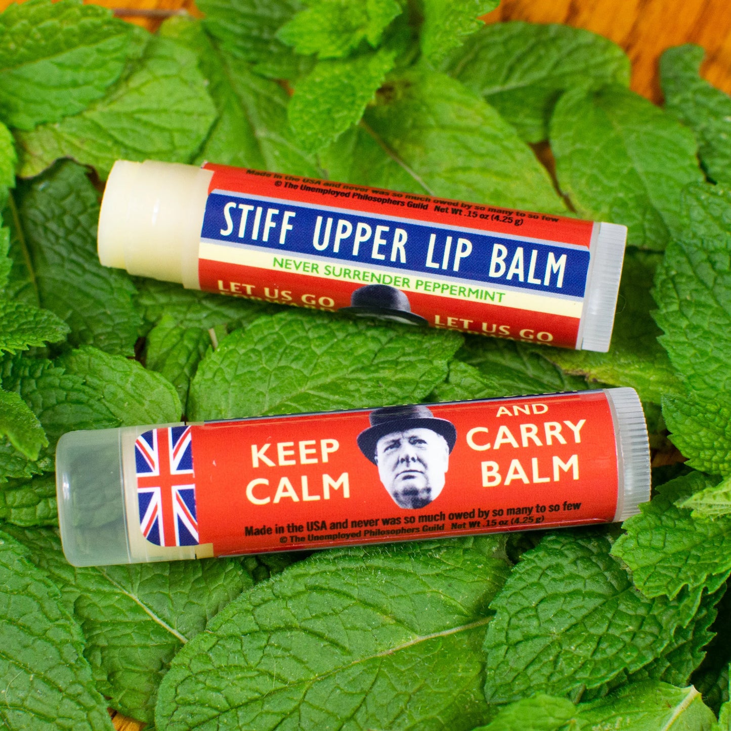 Stiff Upper Lip Balm Peppermint