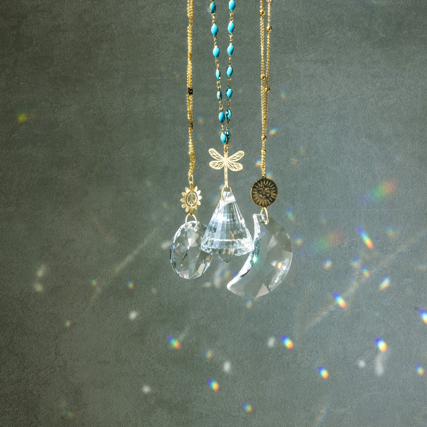 Pocket Suncatcher - Radiating Heart