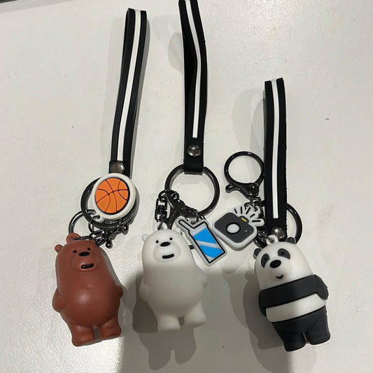Bear with Charm Assorted Keychain