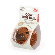 Load image into Gallery viewer, Beef Flavor Cow Dog Ball

