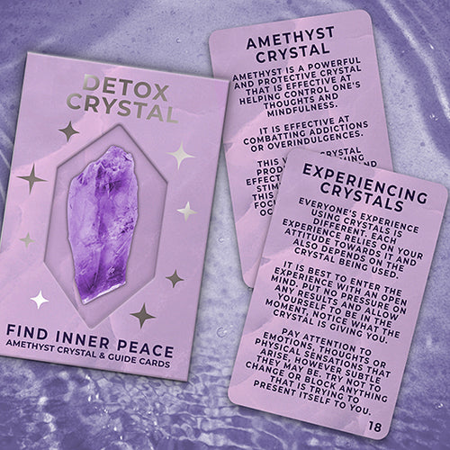 Detox Crystal Healing Kit - Front & Company: Gift Store