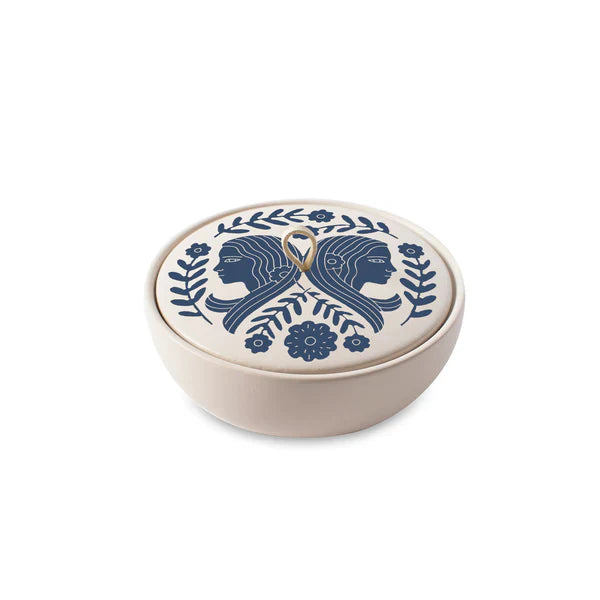 Gemini Round Trinket Box