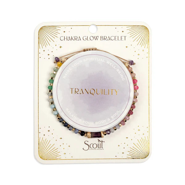 Chakra Glow Bracelet Tranquility/Crown/Gold
