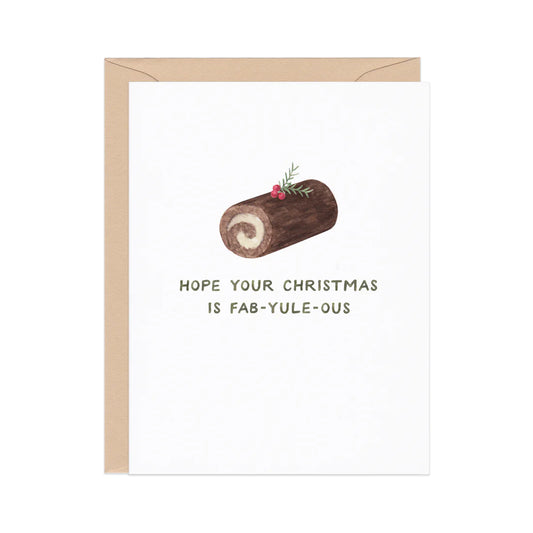 FAB-YULE-OUS CHRISTMAS HOLIDAY CARD