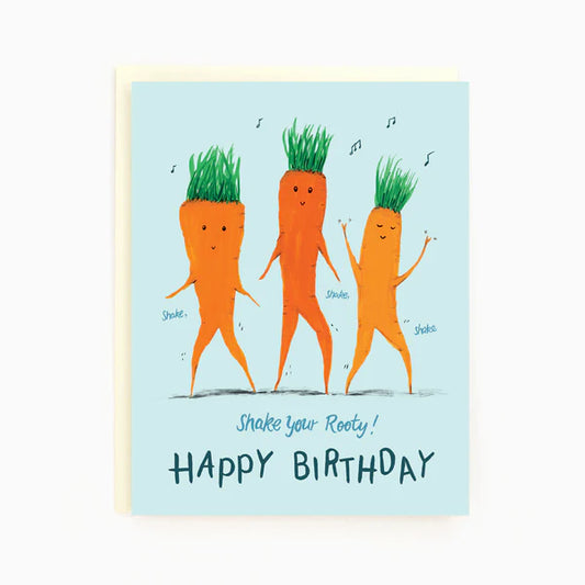 Birthday Carrots Card