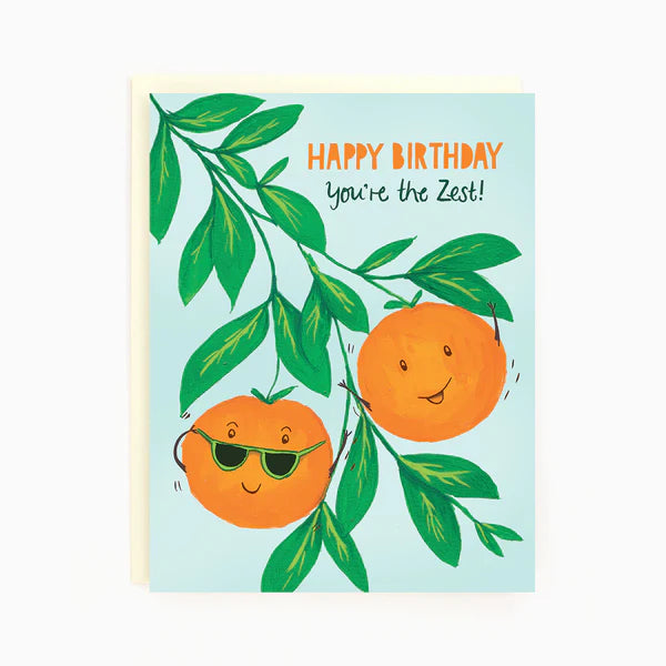 Birthday Oranges Card
