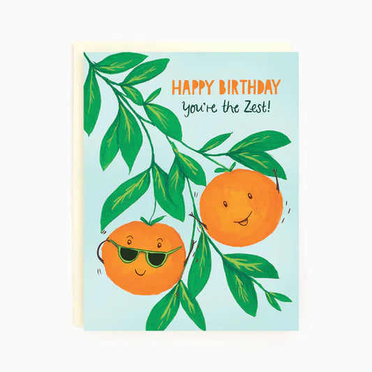Birthday Oranges Card