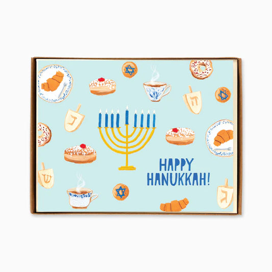 Hanukkah Treats Cards Box of 8