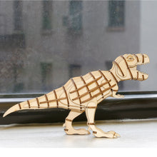 Load image into Gallery viewer, T-Rex 3D Wooden Puzzle
