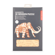 Load image into Gallery viewer, Mammoth 3D Wooden Puzzle
