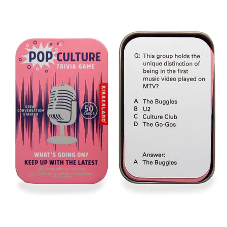 Pop Culture Trivia Game - Front & Company: Gift Store