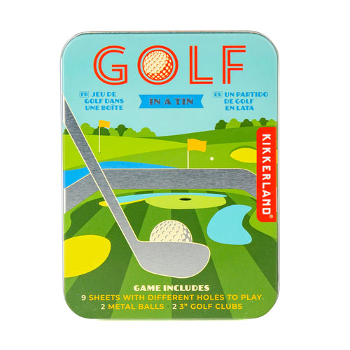 Golf In A Tin - Front & Company: Gift Store