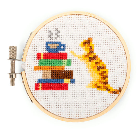 Cat Mini Cross Stitch Embroidery
