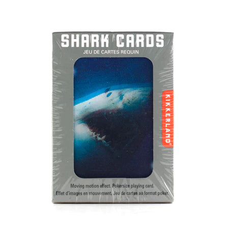 Shark Playing Cards - Front & Company: Gift Store