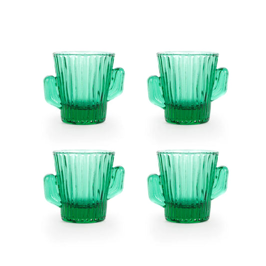 Cactus Shot Glasses S/4