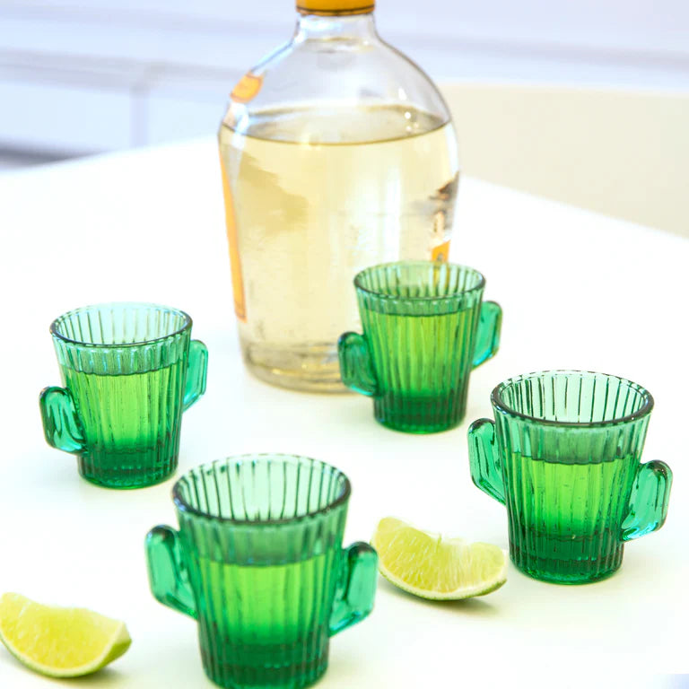 Cactus Shot Glasses S/4