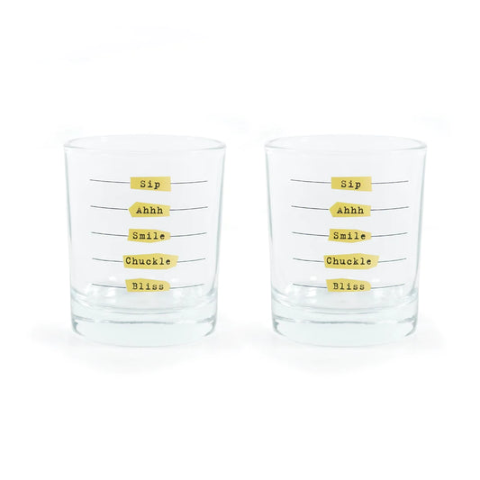 Five Stages To Happiness Glasses