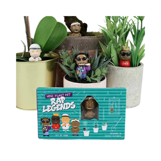 Plant Pot Markers - Rap Legends Gnome Planters
