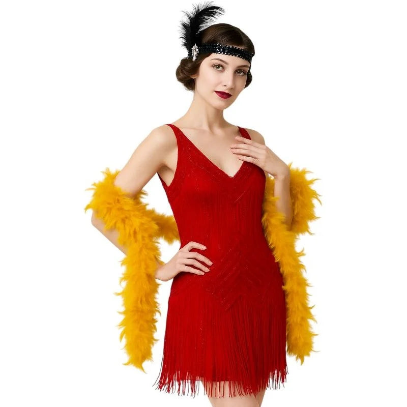 Gold Feather Boa 70g