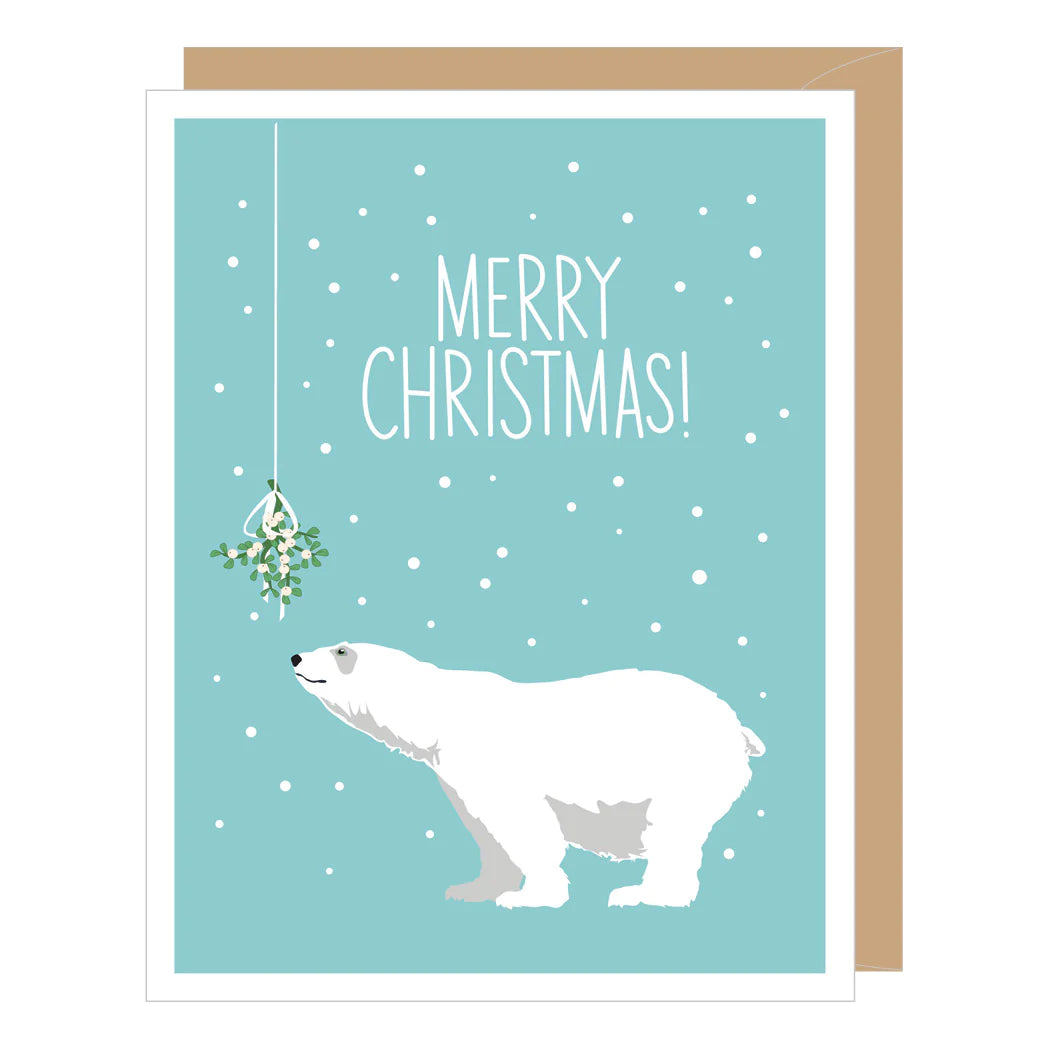 Holiday Polar Bear Xmas S/8