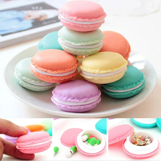Macaroon or Donut Round Candy Bag