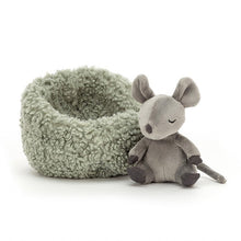 Load image into Gallery viewer, Jellycat Hibernating Mouse  - Discontinued in 2024
