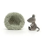 Load image into Gallery viewer, Jellycat Hibernating Mouse  - Discontinued in 2024
