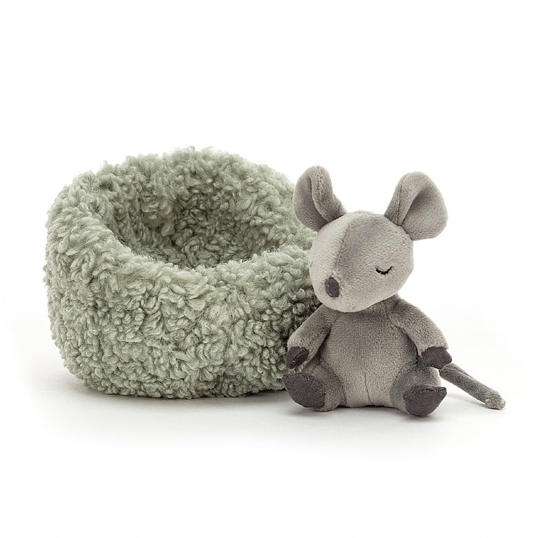 Jellycat Hibernating Mouse  - Discontinued in 2024