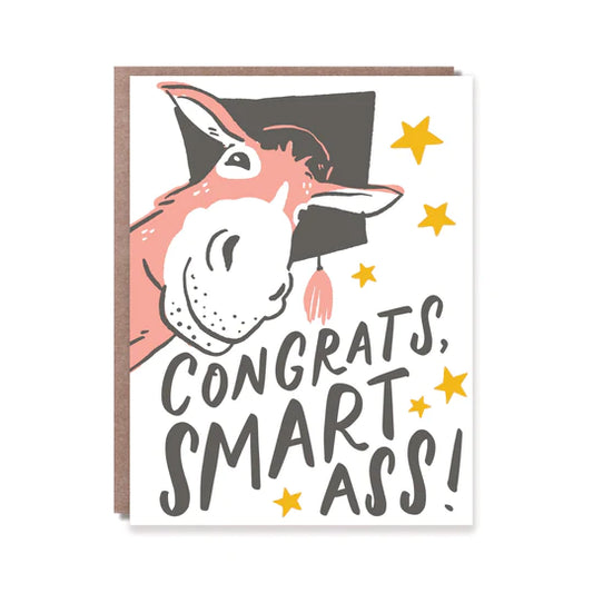 Hello! Lucky Smart Ass Grad