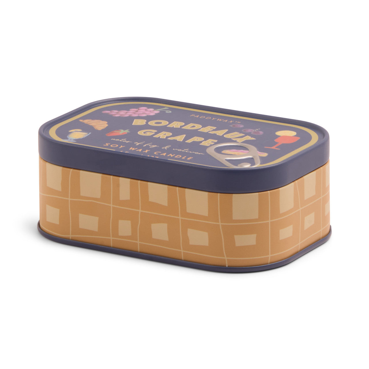 Bistro 4.5oz Printed Tin -Bordeaux Grape